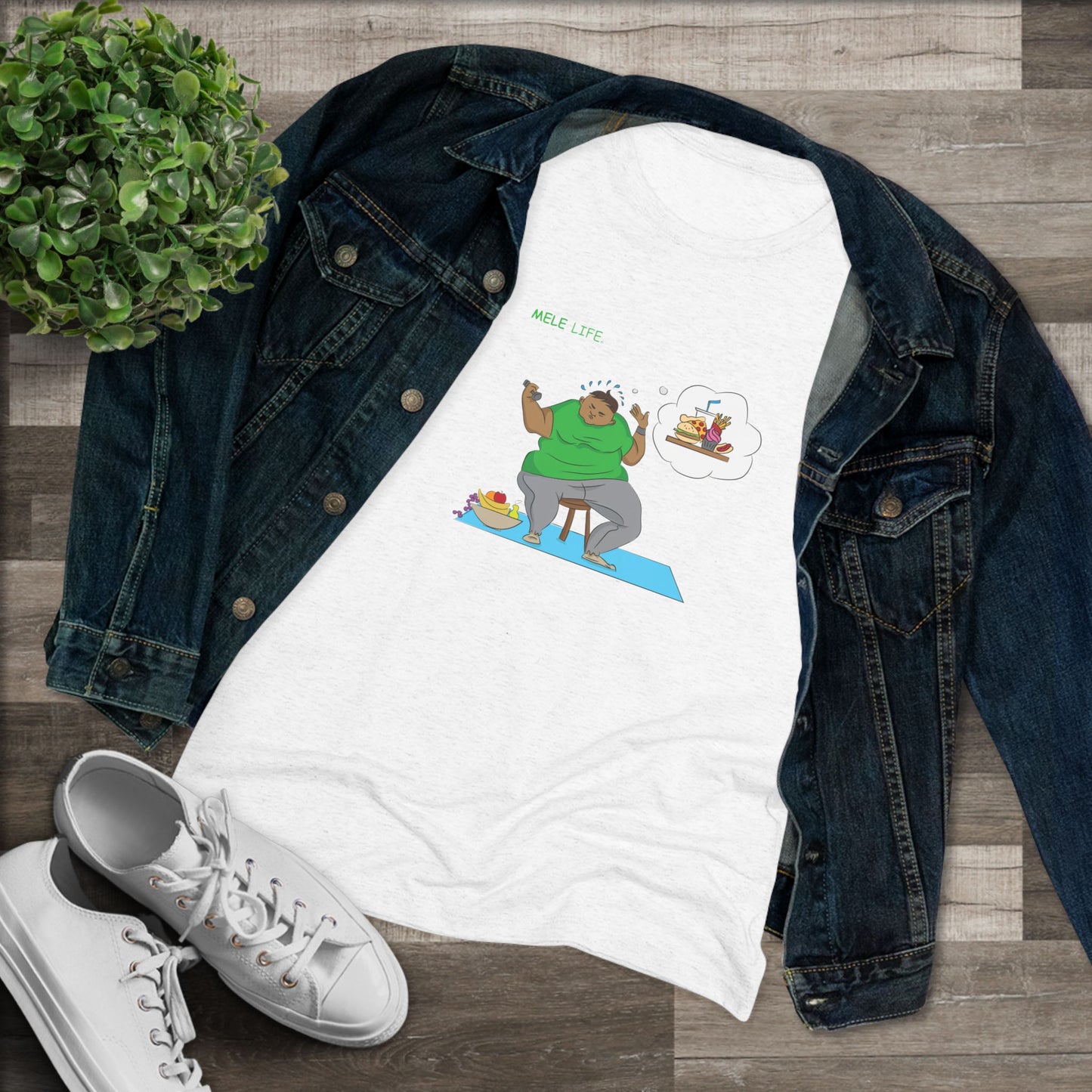 Women's Triblend Tee - Self Discipline