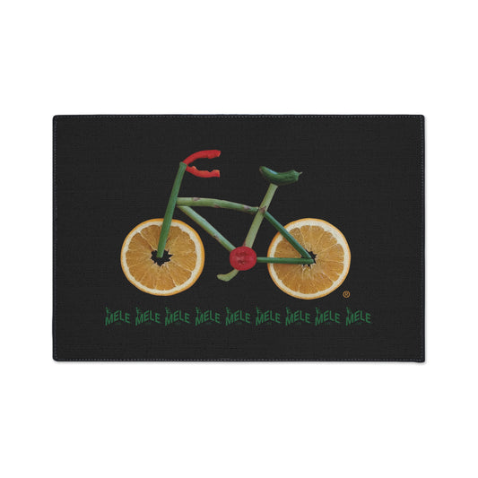Floor Mat - Veggie Bike  (black)