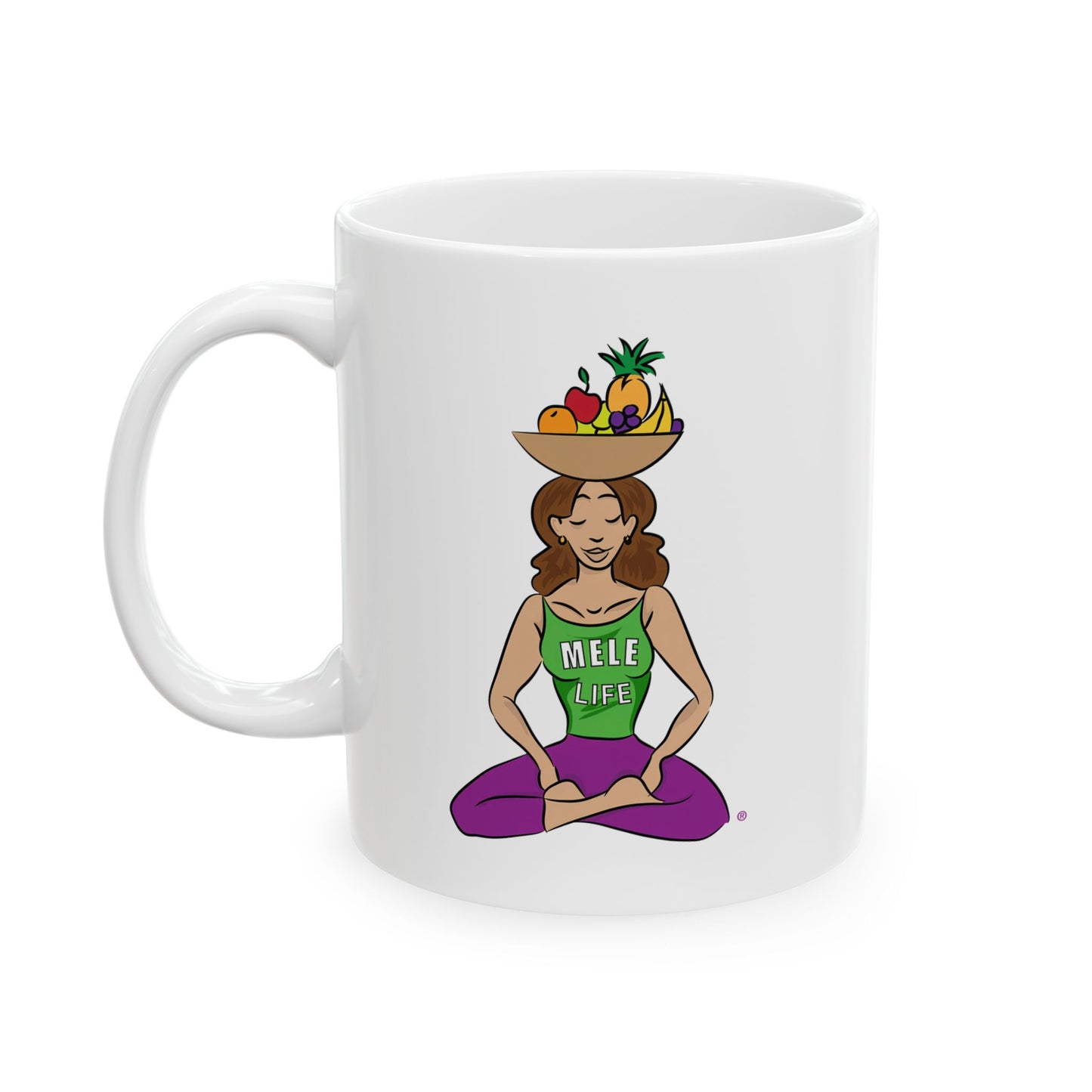 Coffee Mug (11oz/15oz) - Yoga Lady 1