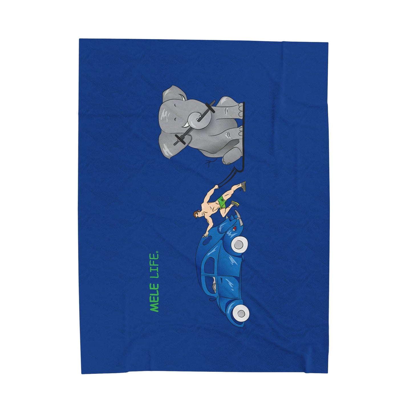 Blanket  - Strong White Man  (blue)