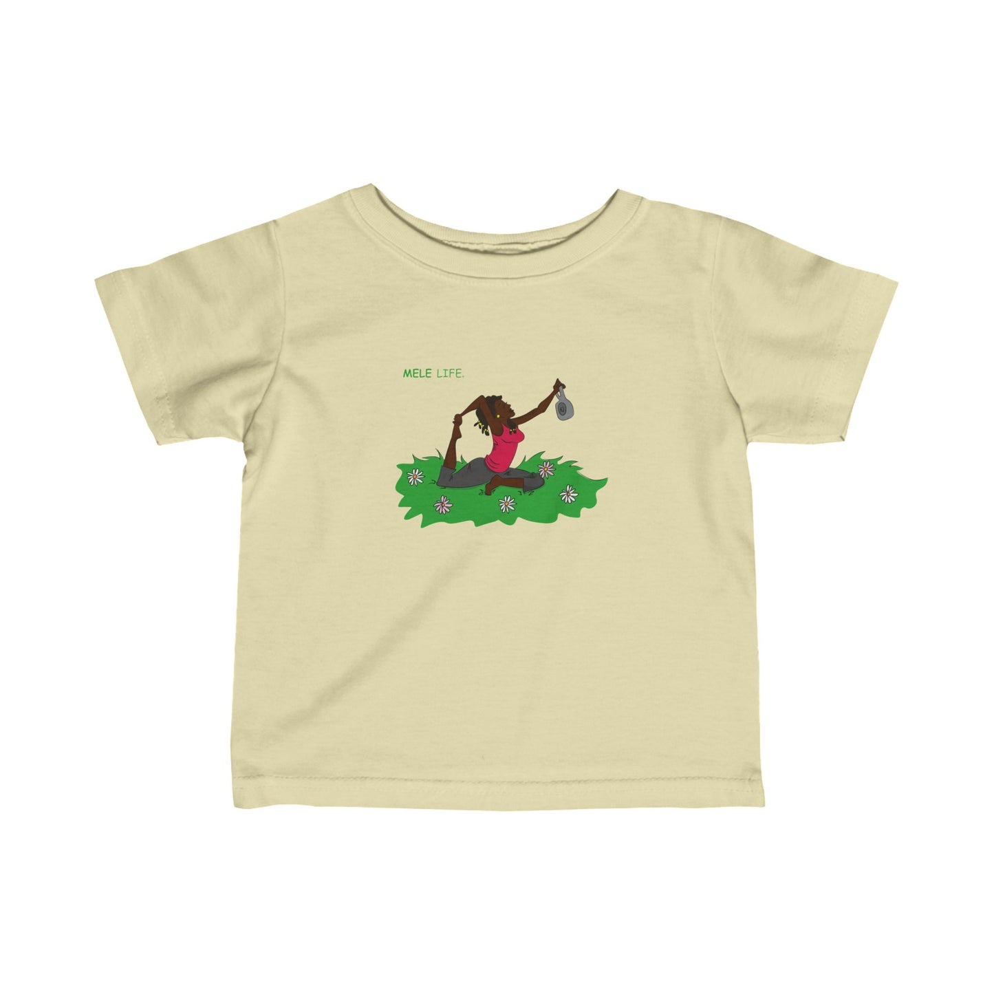 Infant Tee - Yoga Lady2