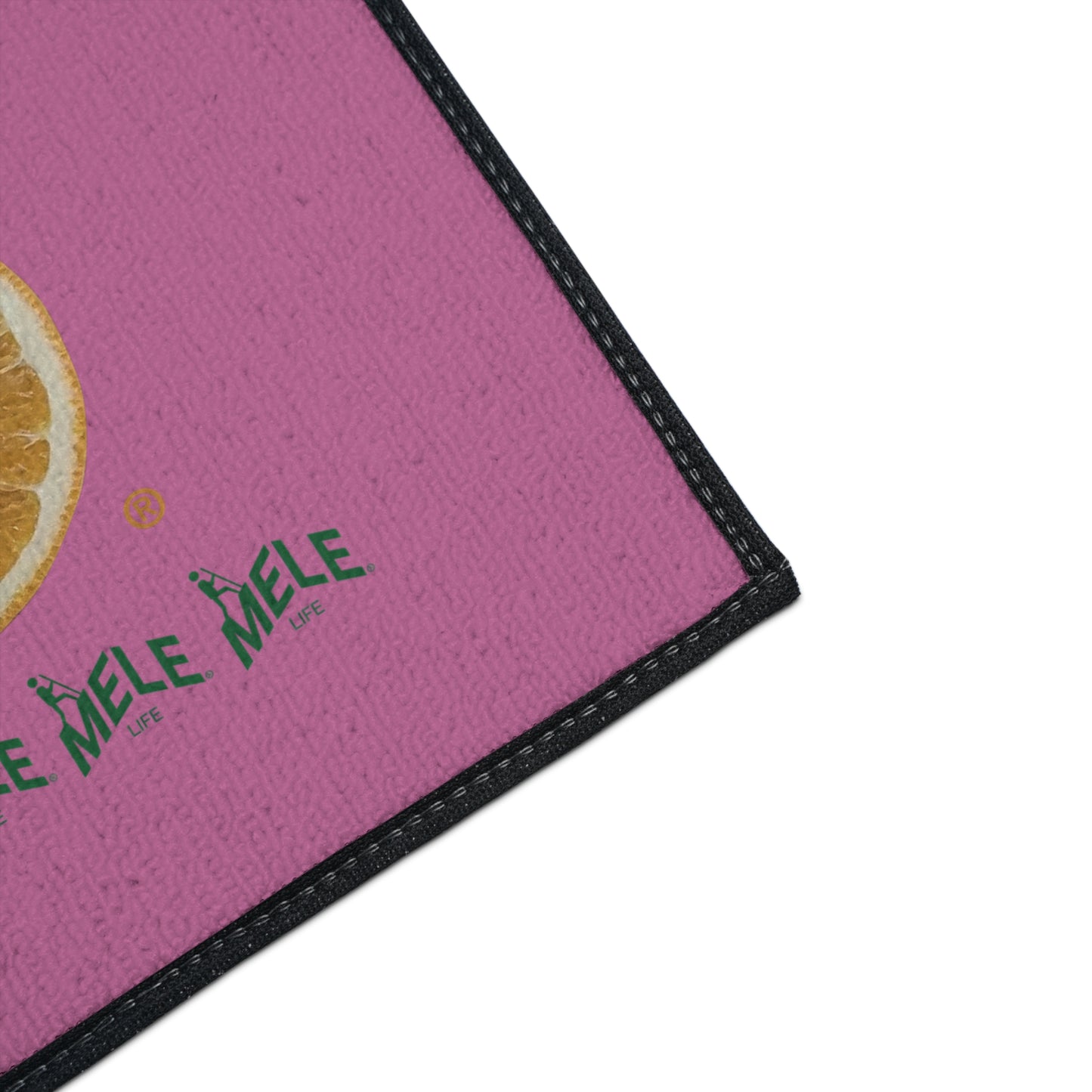 Floor Mat - Veggie Bike  (pink)