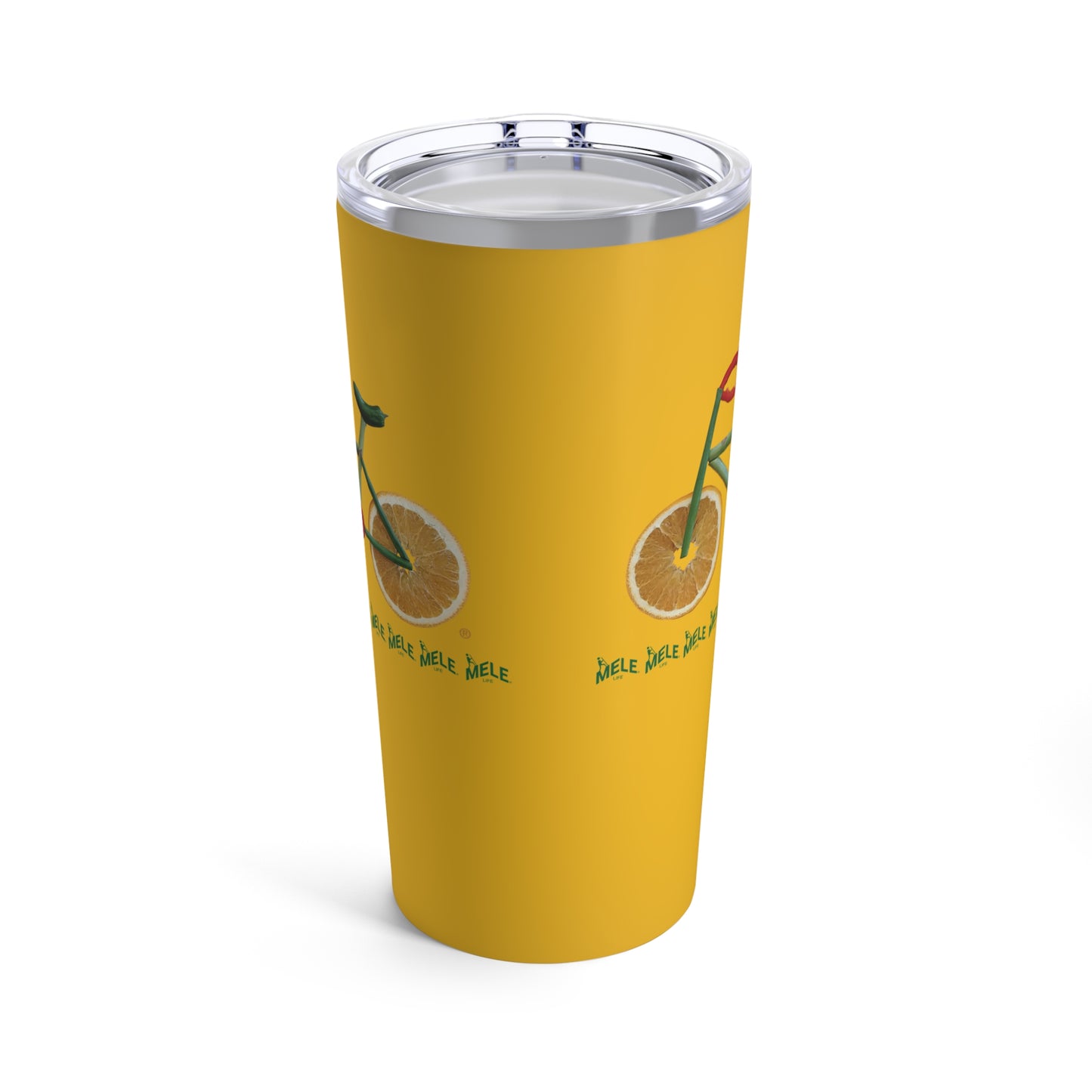 Tumbler 20oz - Veggie Bike   (yellow)