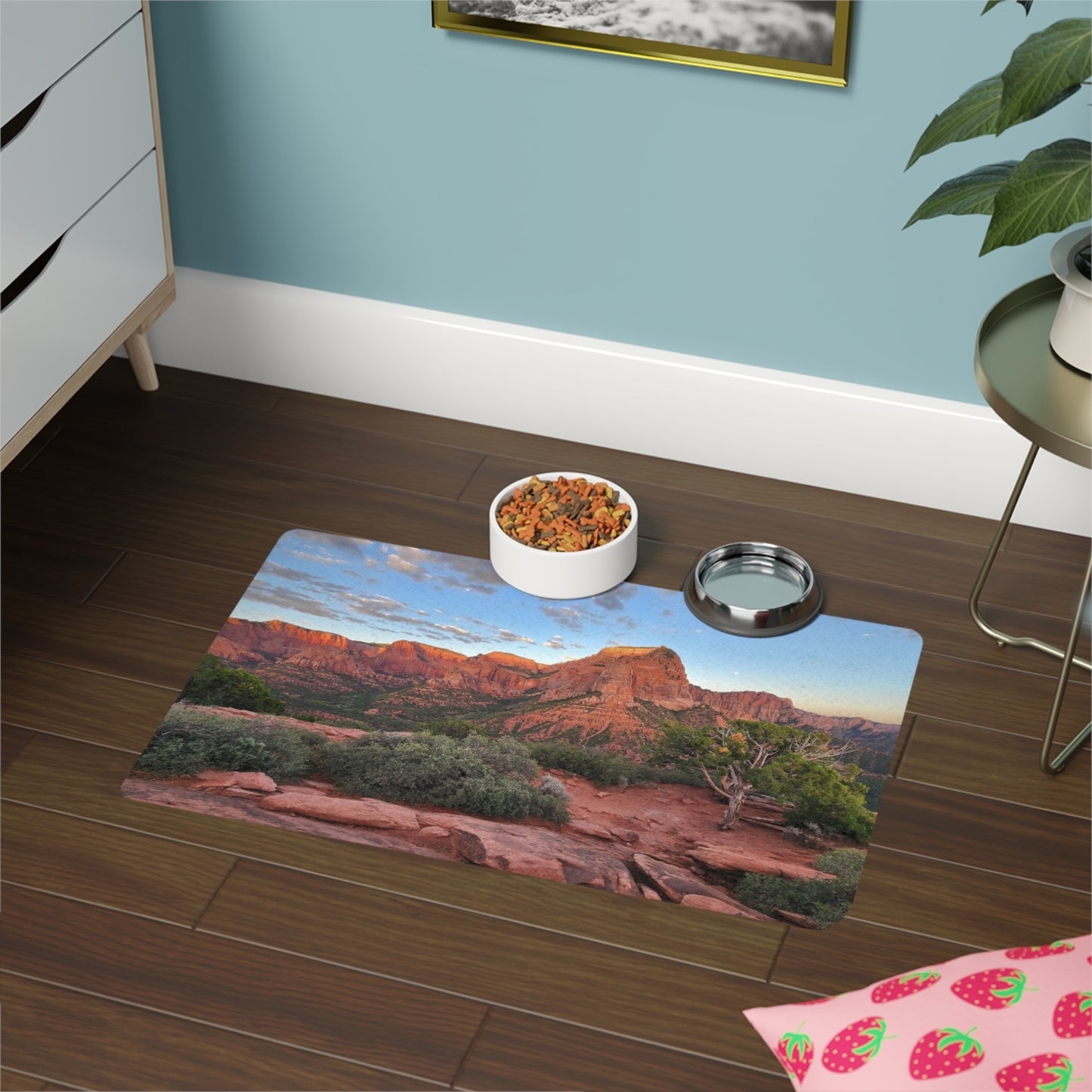 Dog Food Mat - Kolob Canyons in Zion National Park