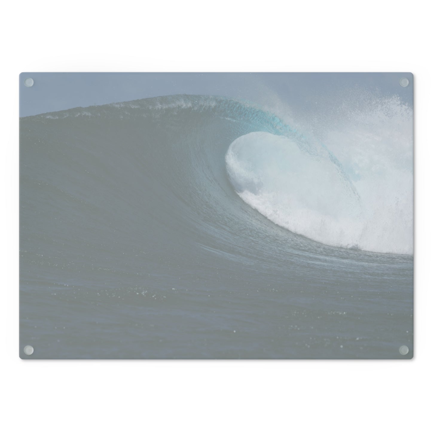 Cutting Board (glass) - Wave  (left)