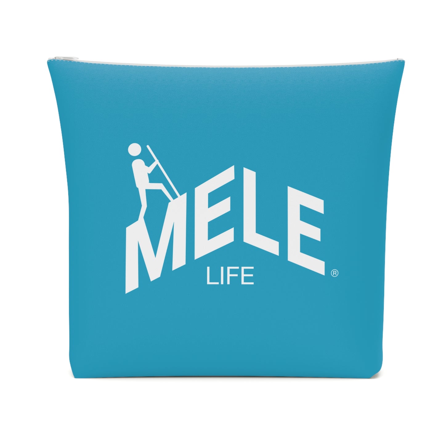 Cosmetic Bag - MELE LIFE logo   (turquoise)