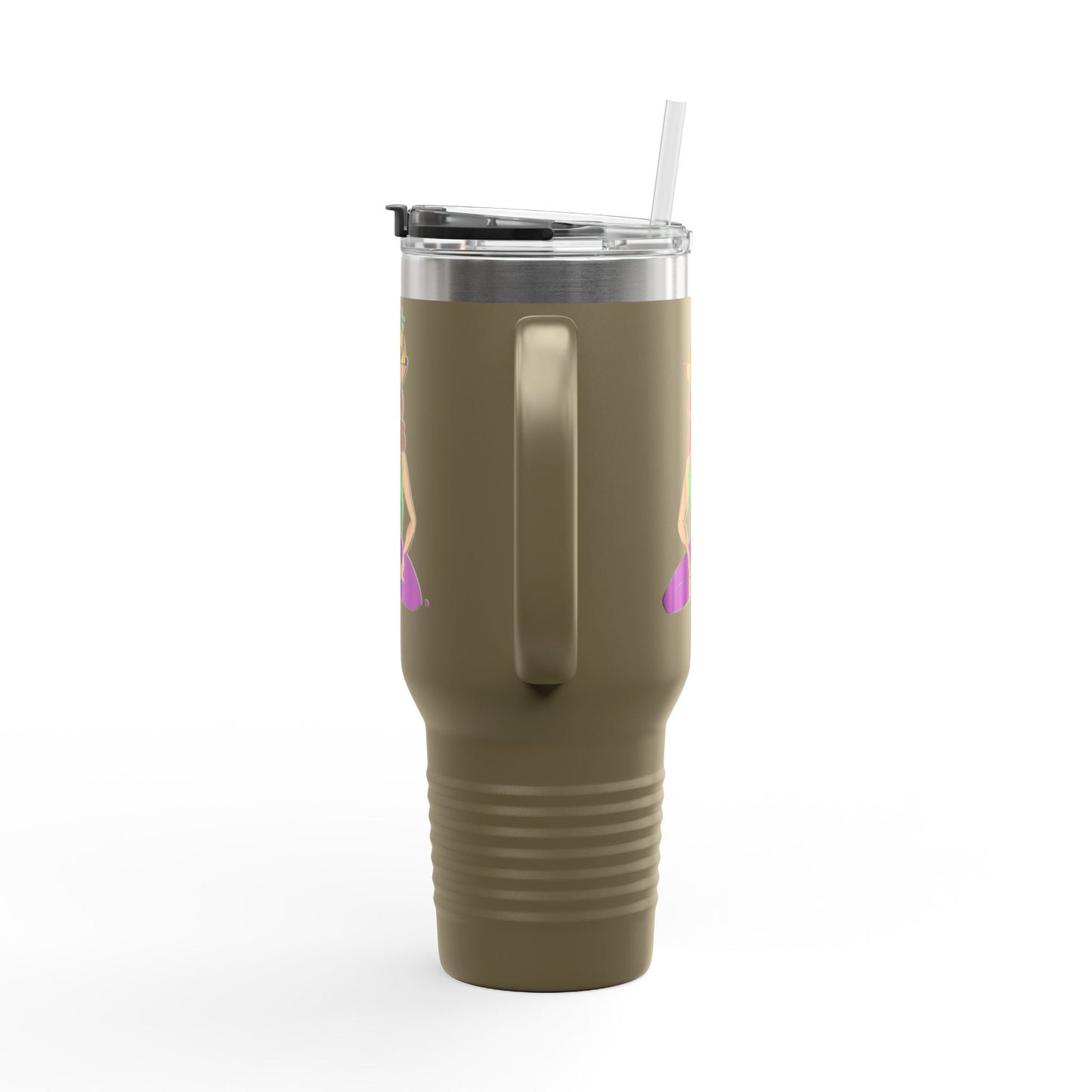 Travel Mug (40 oz) - Yoga Lady 1