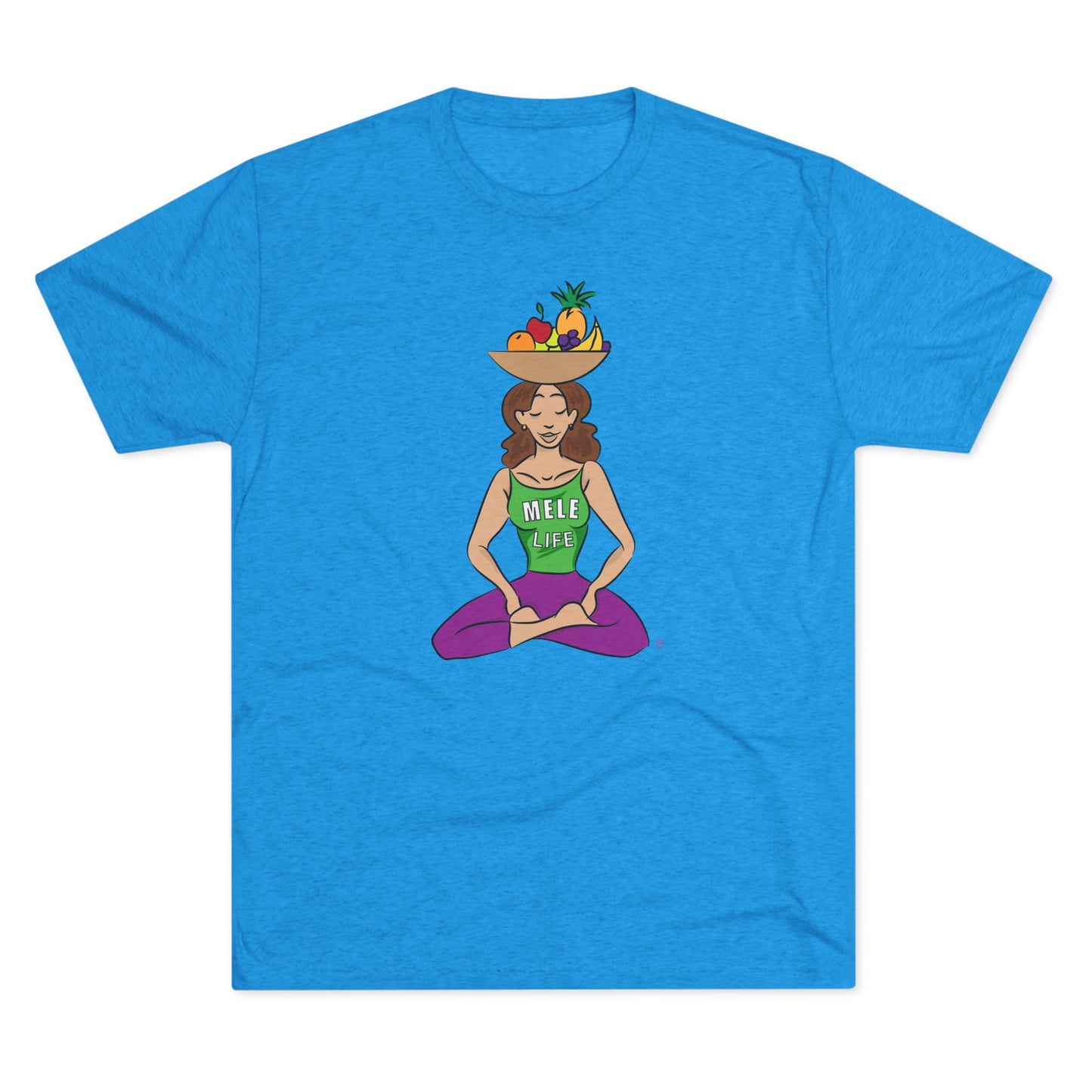 Triblend Tee (unisex) - Yoga Lady1