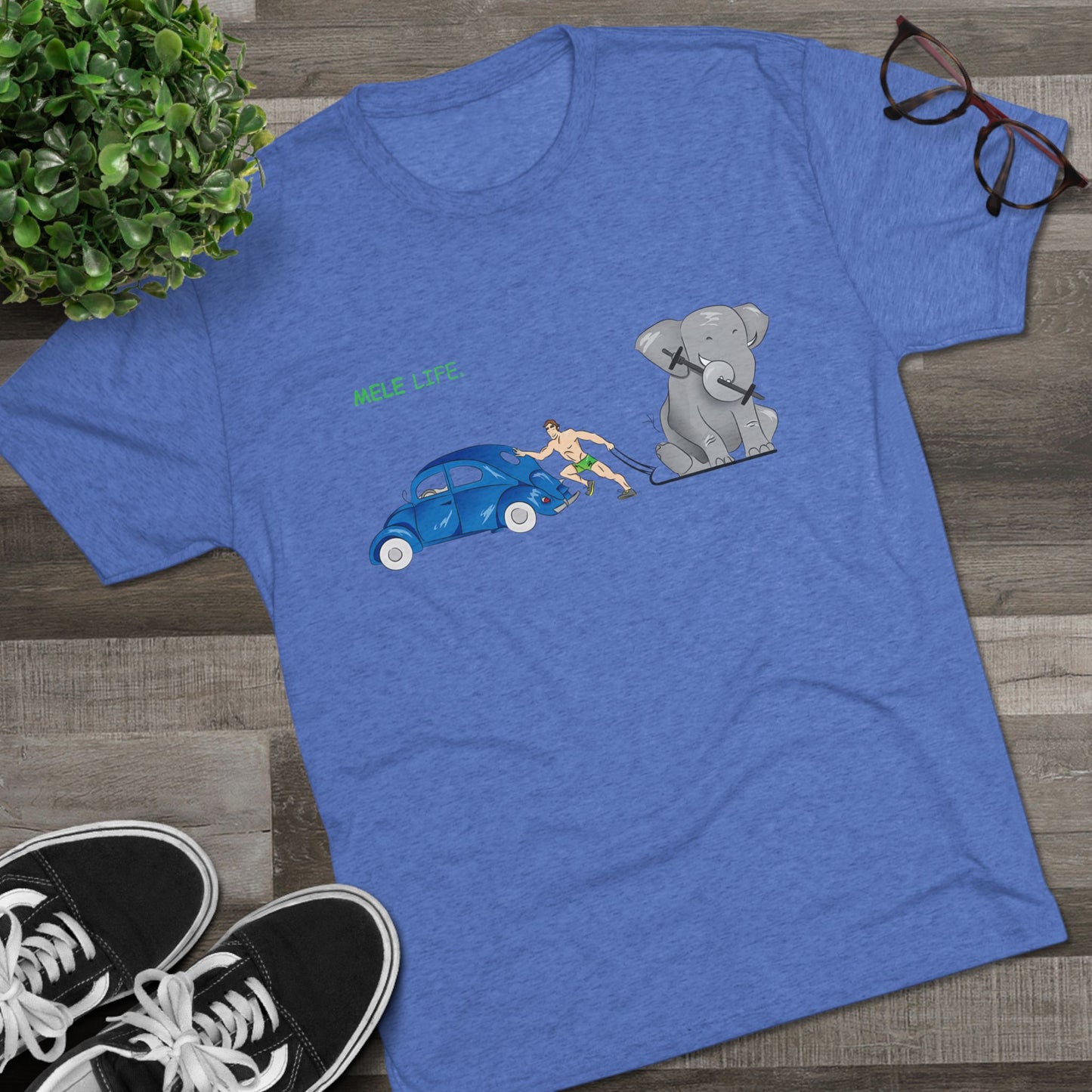 Triblend Tee (unisex) - Strong White Man