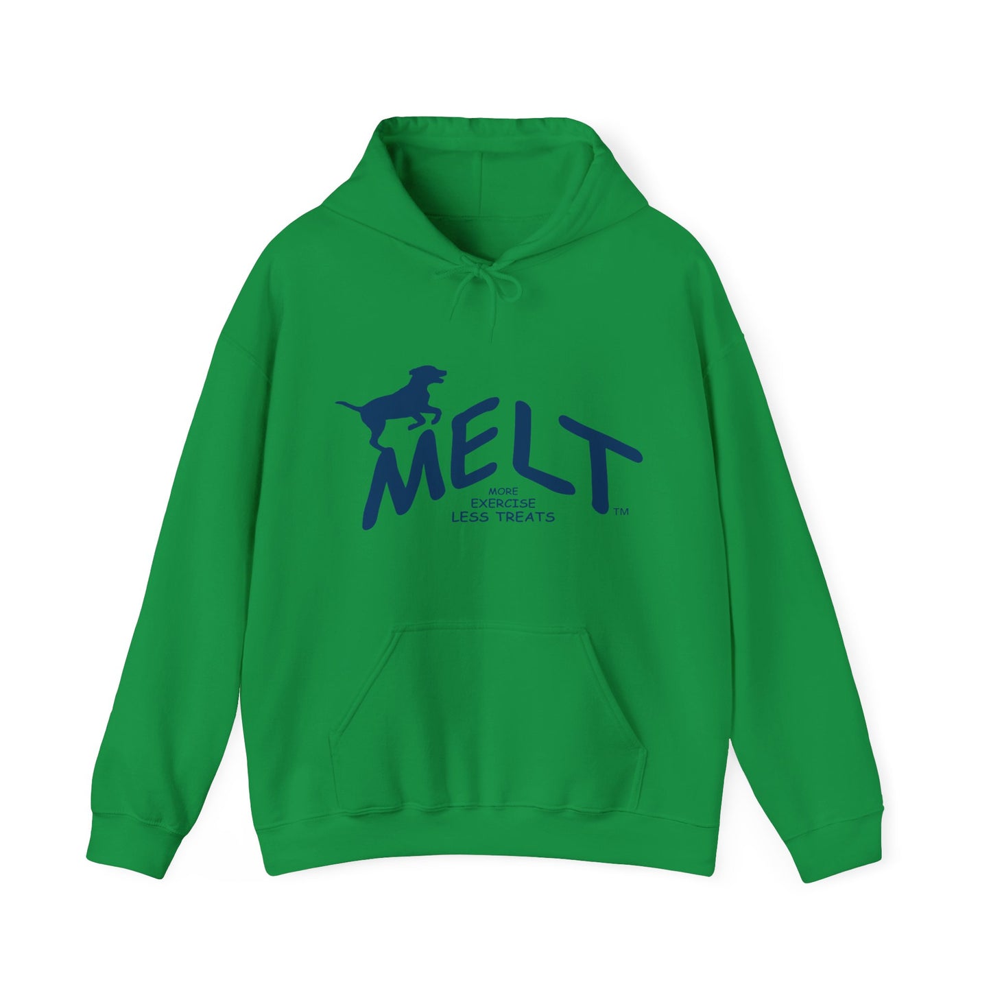 Hooded Sweatshirt (unisex) - MELT   (blue)