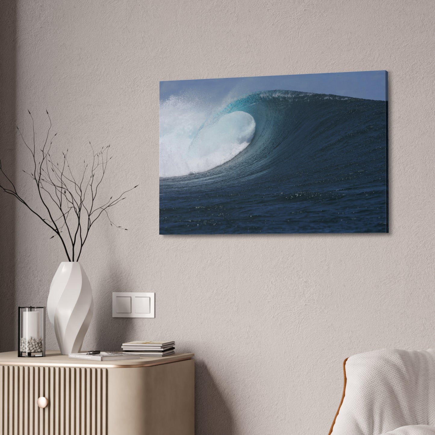 Canvas Wall Art - Wave  (left)