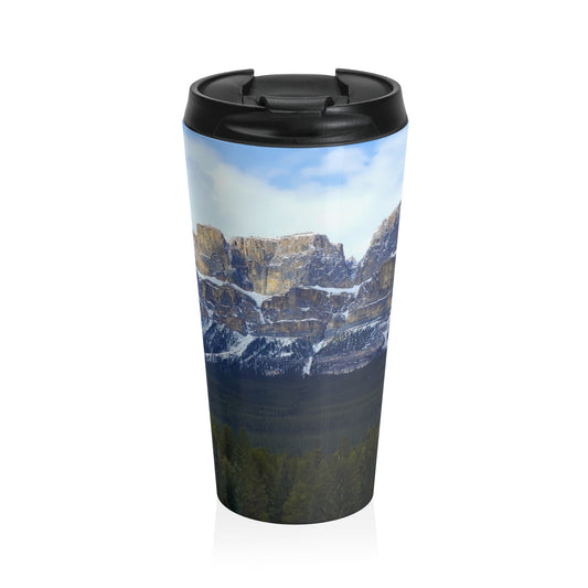 Travel Mug - Castle Mountain in Banff National Park