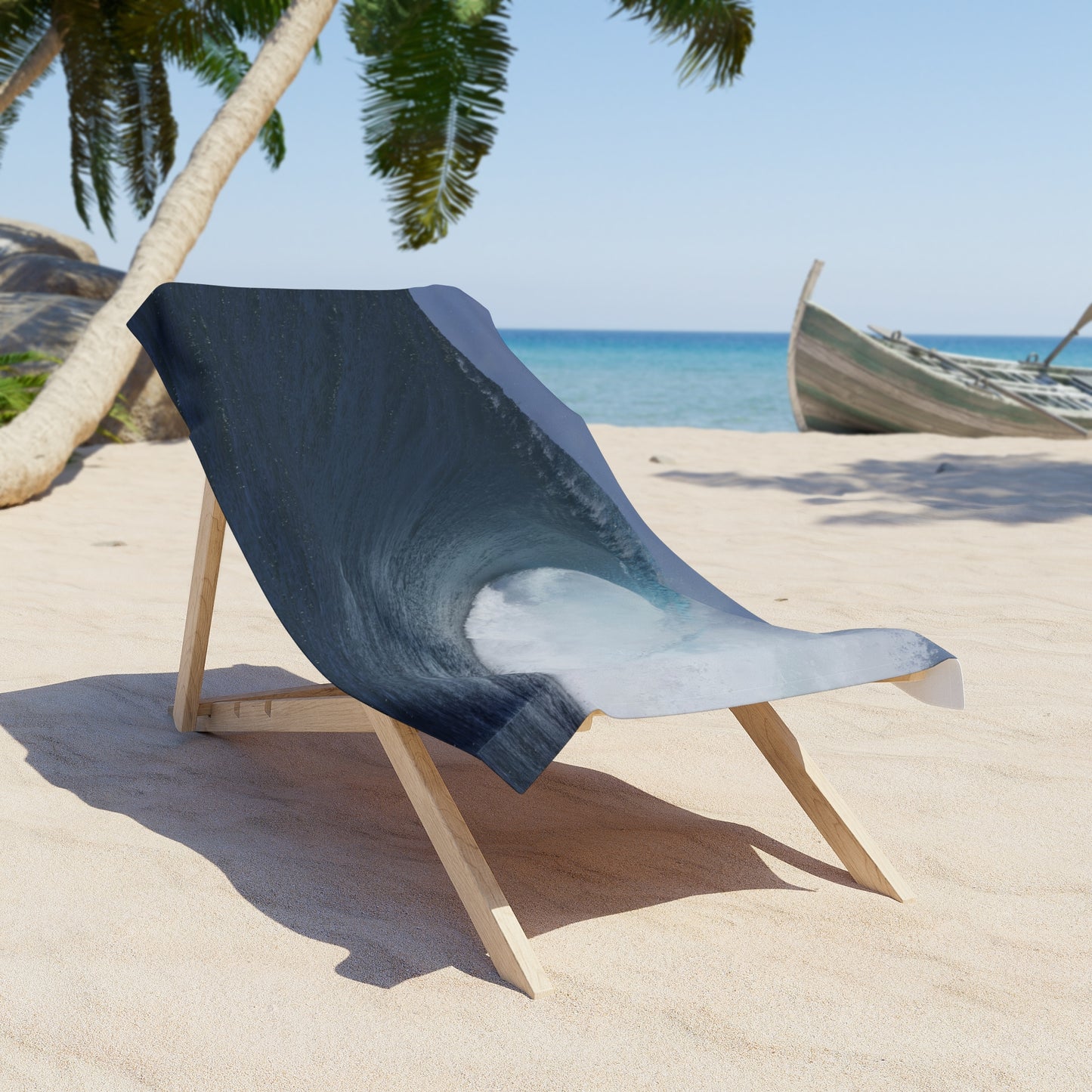 Beach, Bath & Pool Towel - Wave  (right)