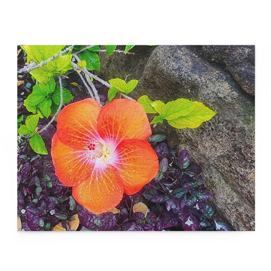 Puzzle - Hibiscus Flower in Hawaii  (3 sizes)