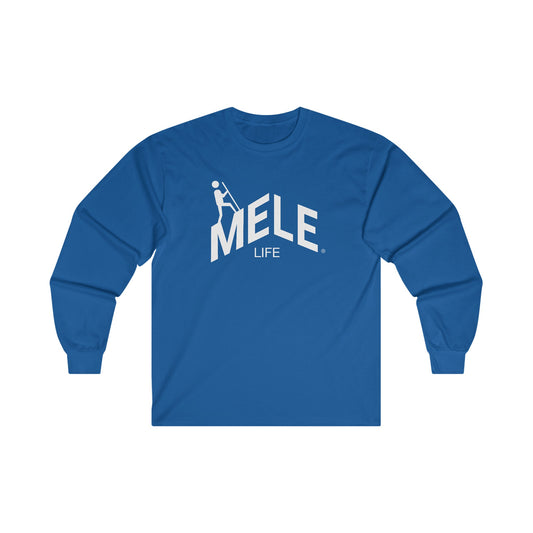 Long Sleeve Tee (unisex) - MELE LIFE (large image - white)