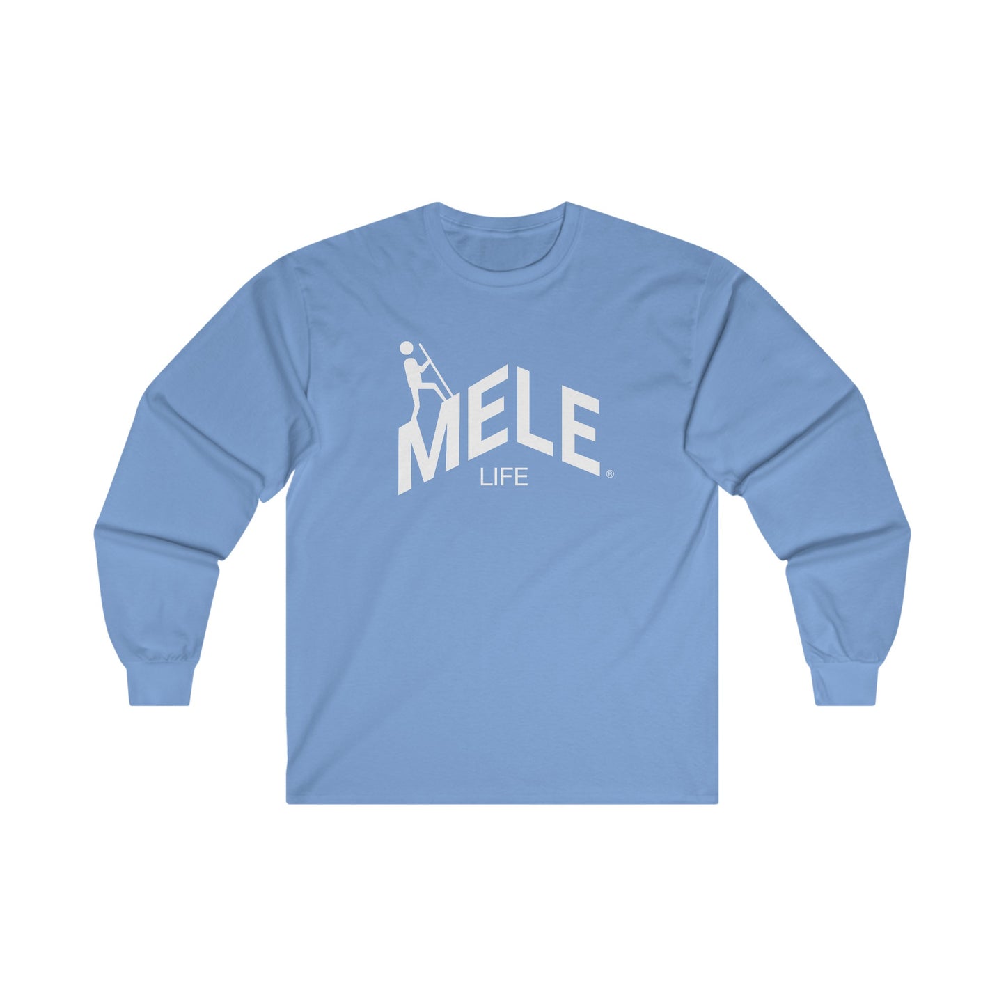 Long Sleeve Tee (unisex) - MELE LIFE (large image - white)