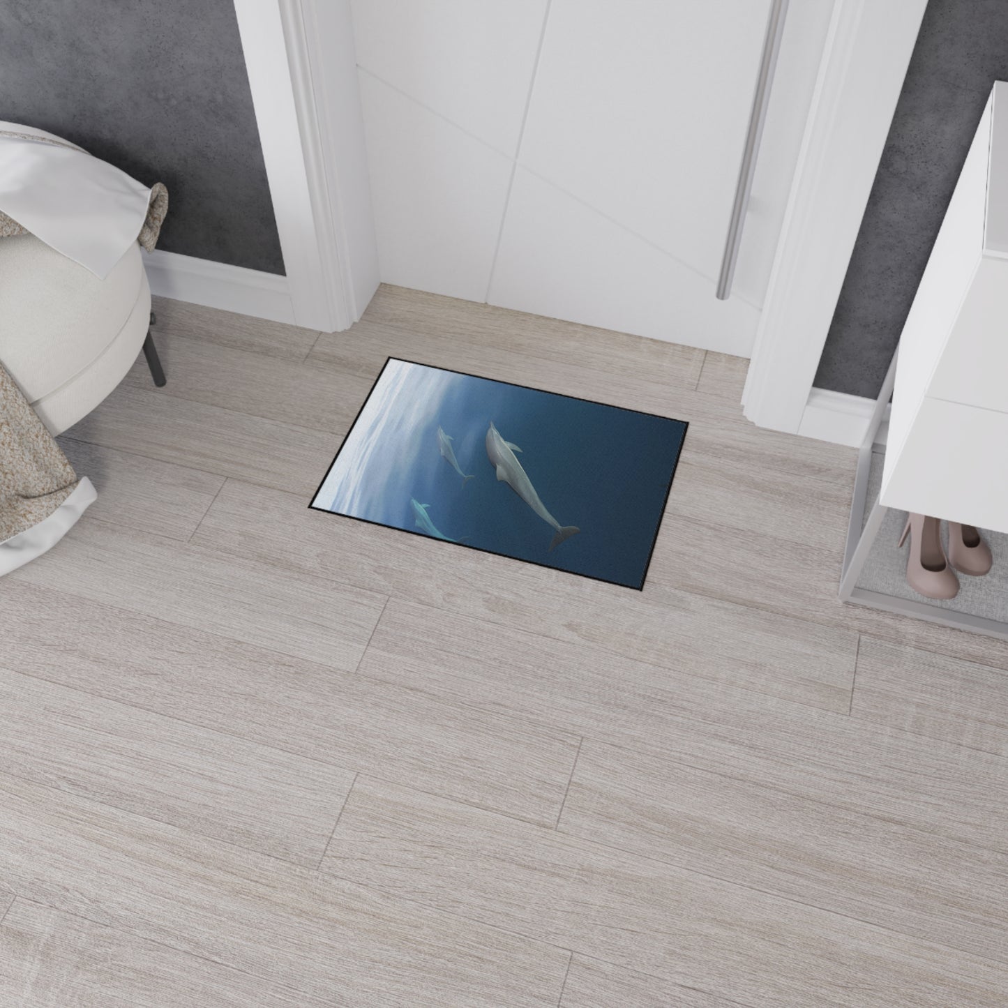 Floor Mat - Dolphins