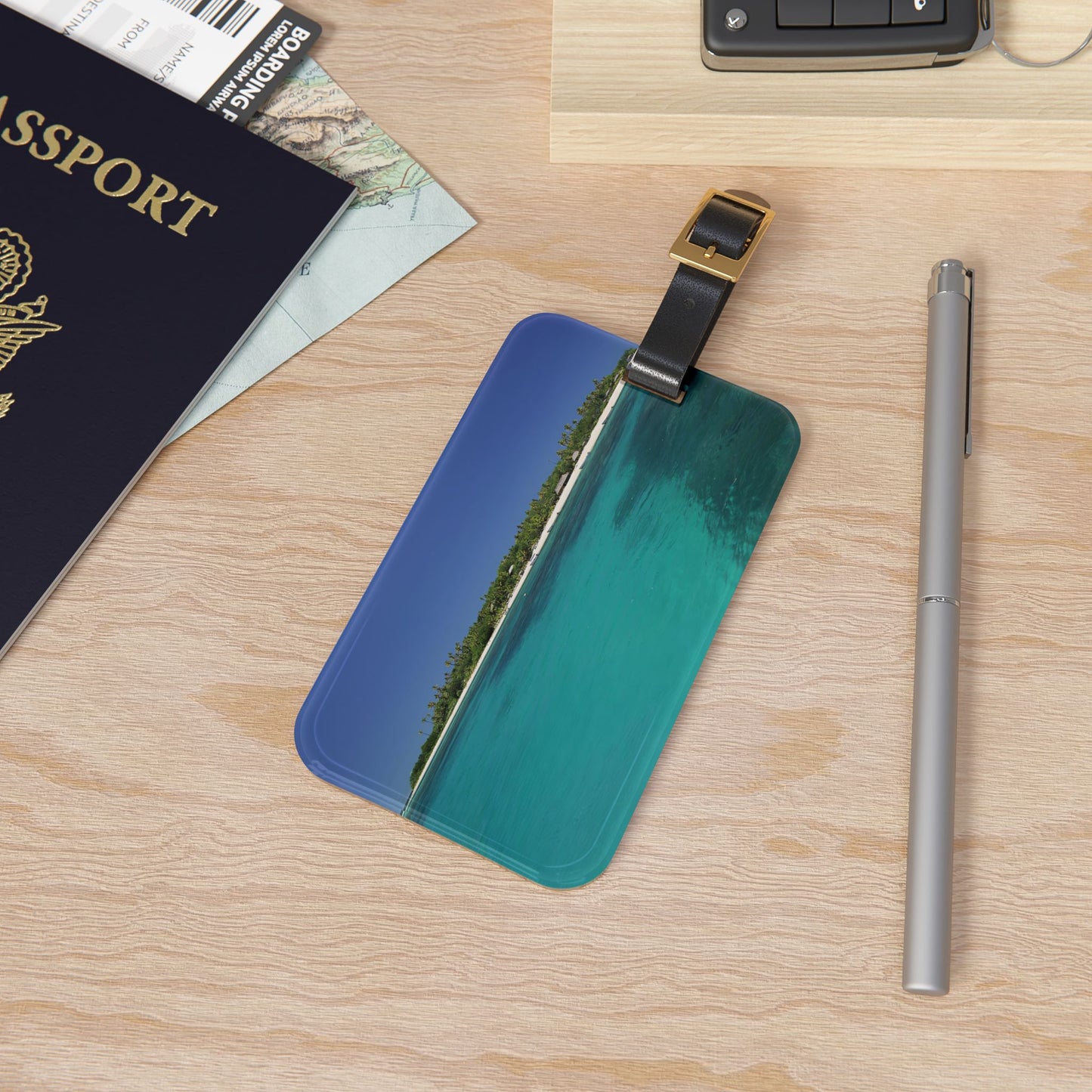 Luggage Tag - Tropical Island