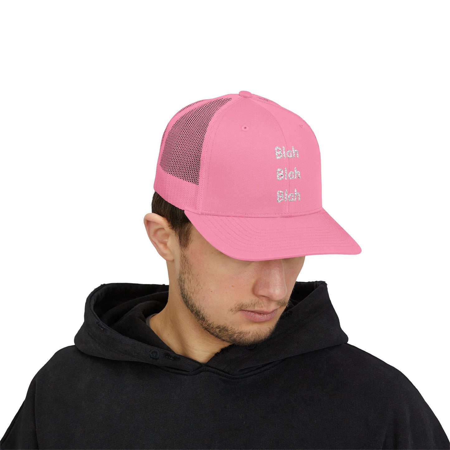 Baseball Cap (Snapback Trucker style) - Blah Blah Blah
