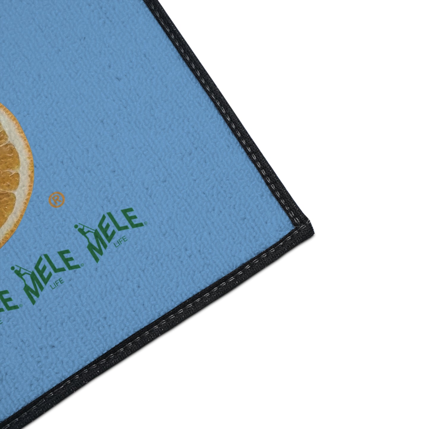 Floor Mat - Veggie Bike  (blue)