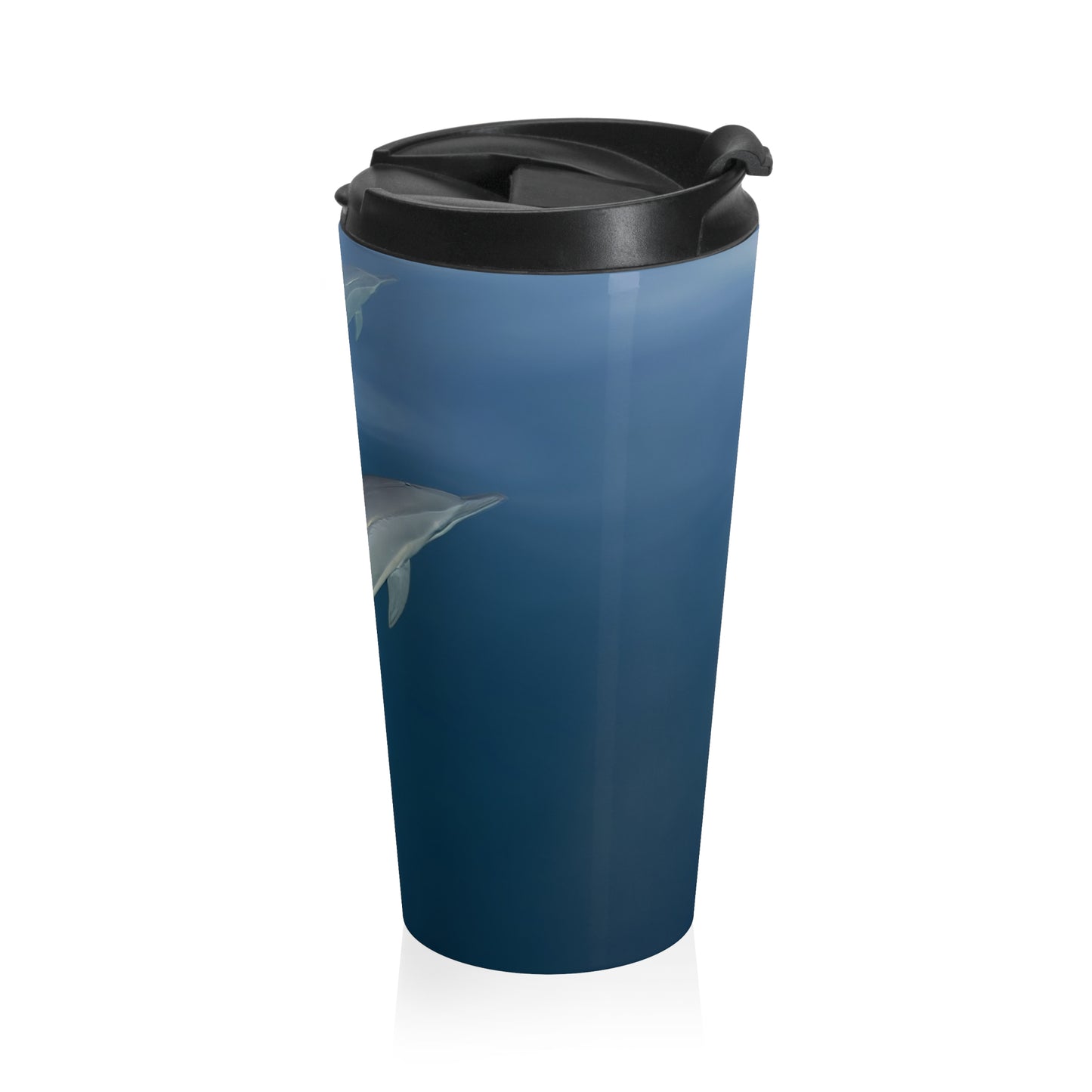 Travel Mug (15oz) - Dolphins