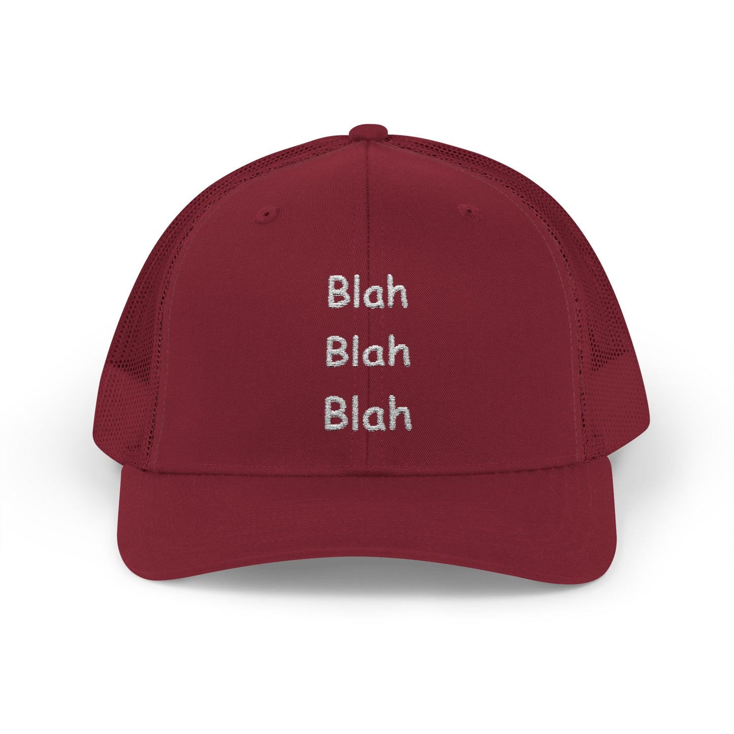 Baseball Cap (Snapback Trucker style) - Blah Blah Blah