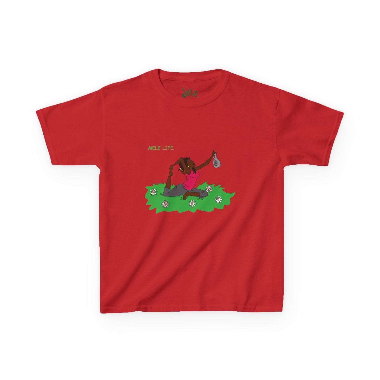 Kids Tee - Yoga Lady 2