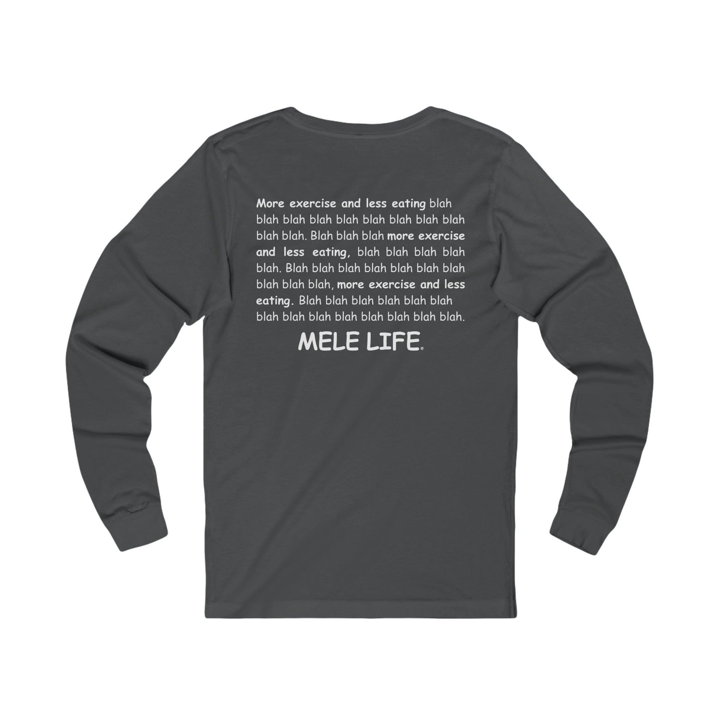 Long Sleeve Tee (Unisex) - Strong Brown Man