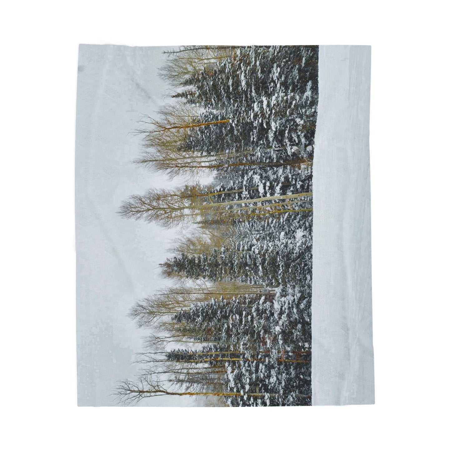 Blanket  - Forest Winterscape