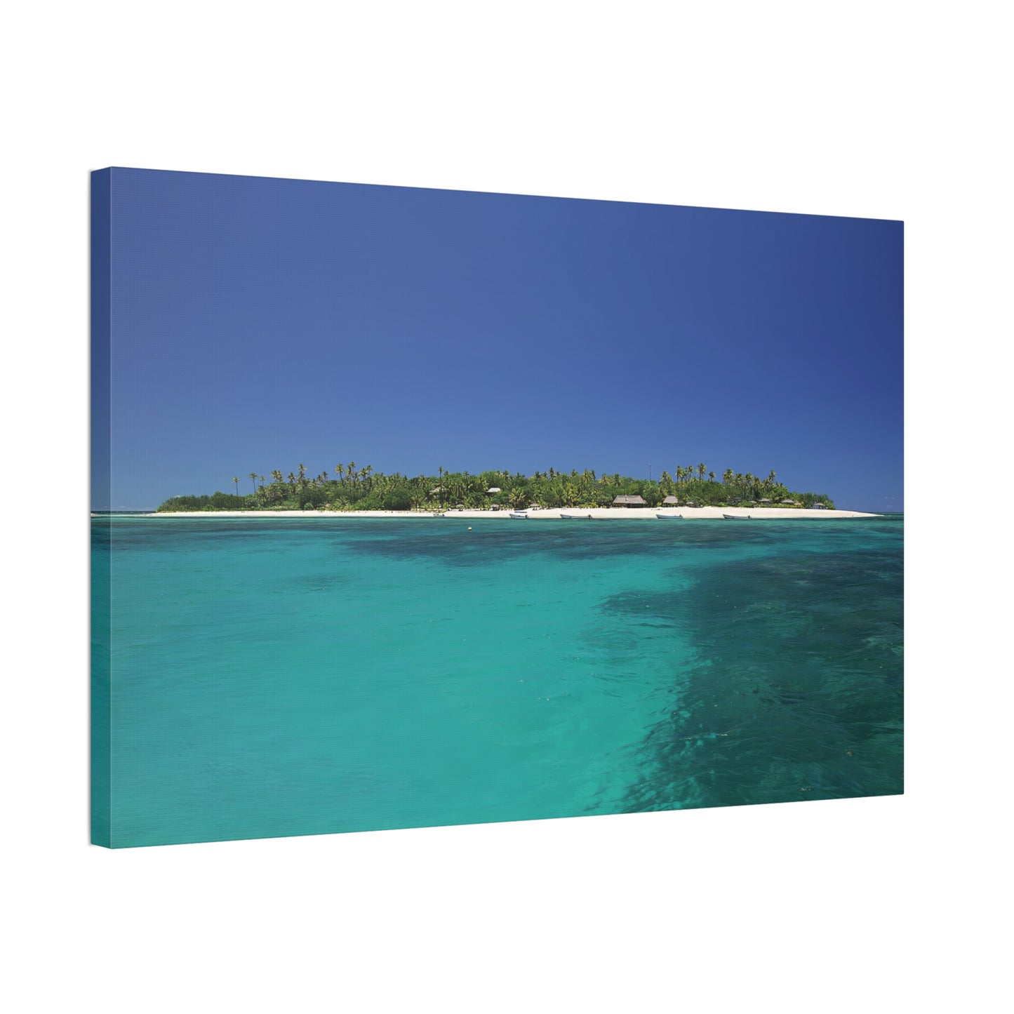 Canvas Wall Art - Tropical Island (Fiji)