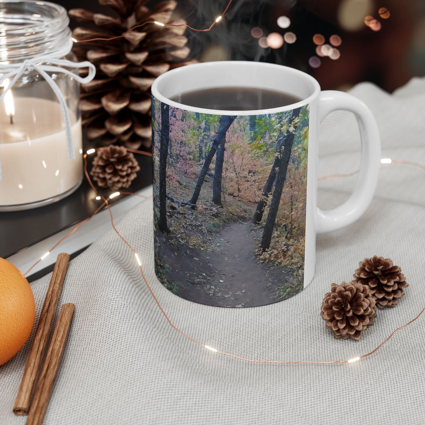 Coffee Mug (11oz/15oz) - Hiking Trail  (Sedona)