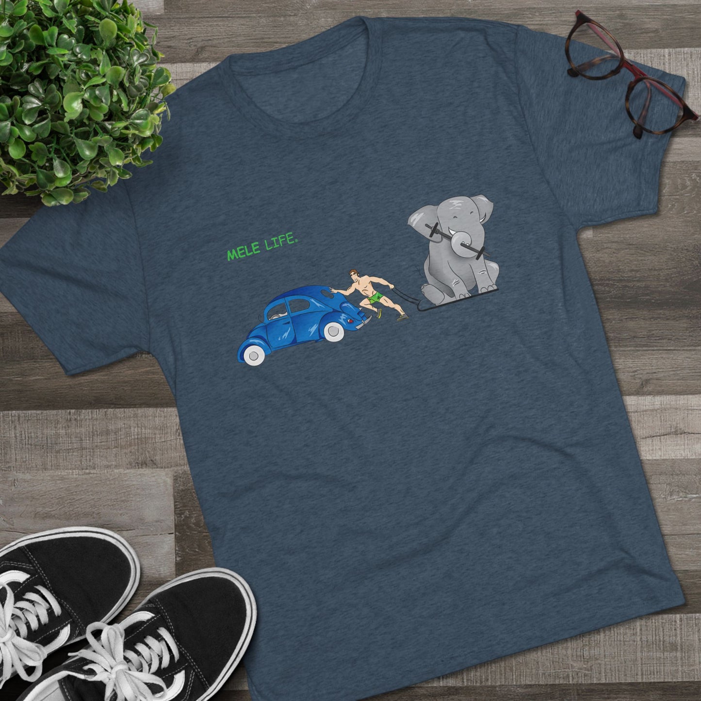 Triblend Tee (unisex) - Strong White Man