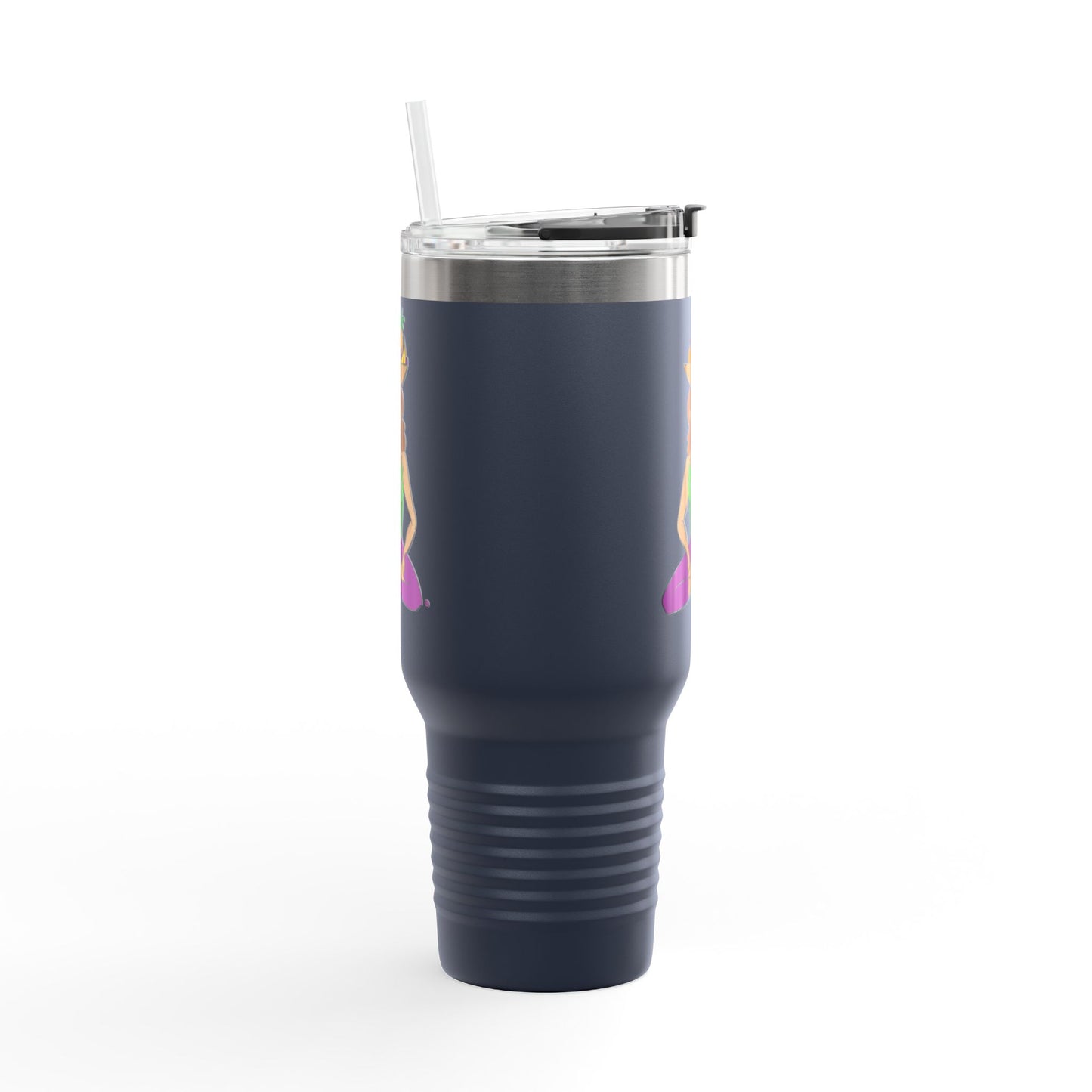 Travel Mug (40 oz) - Yoga Lady 1