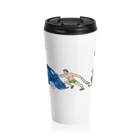 Travel Mug - strong white man