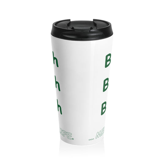 Travel Mug - Blah Blah Blah    (white)