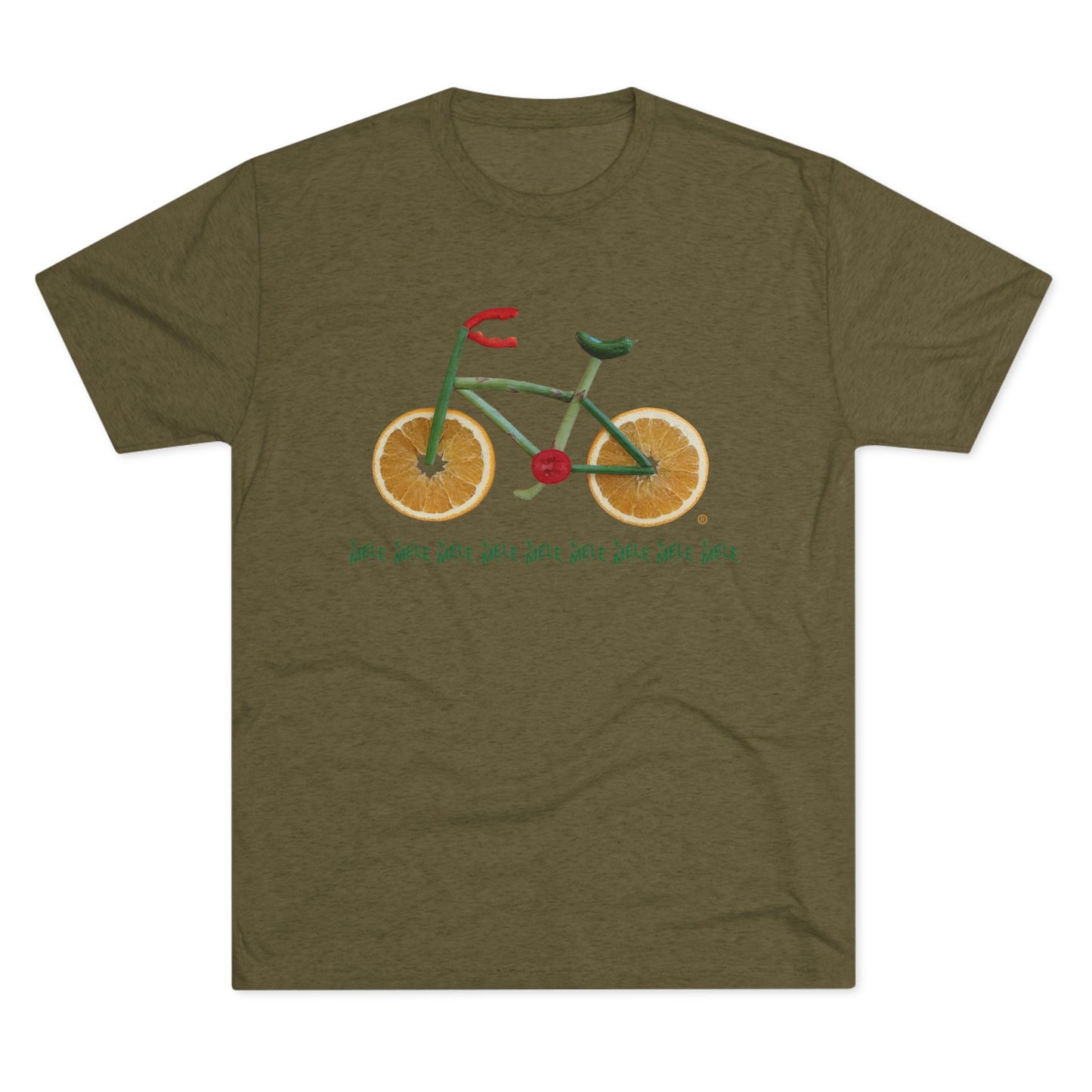 Triblend Tee (unisex) - Veggie Bike