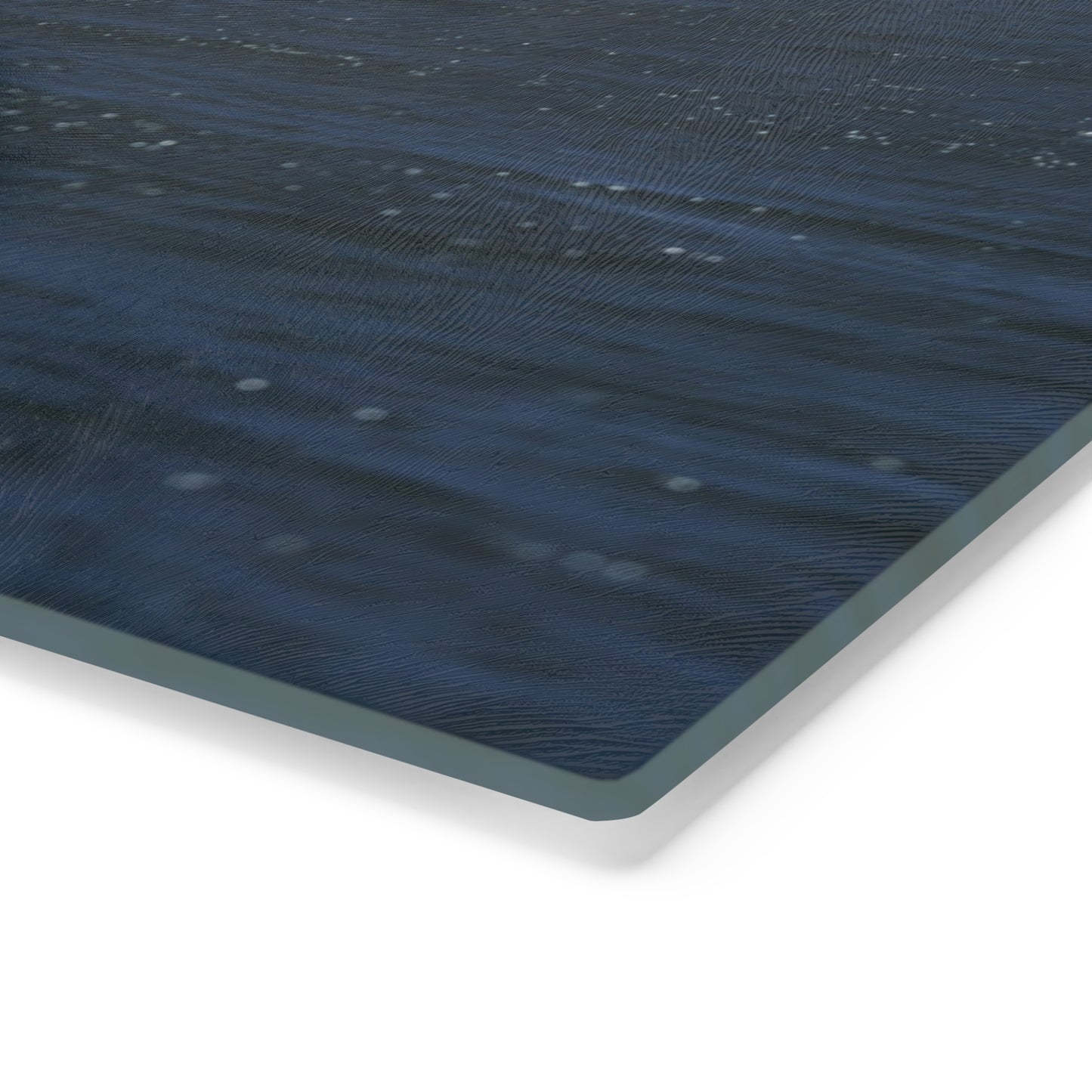 Cutting Board (glass) - Wave  (left)