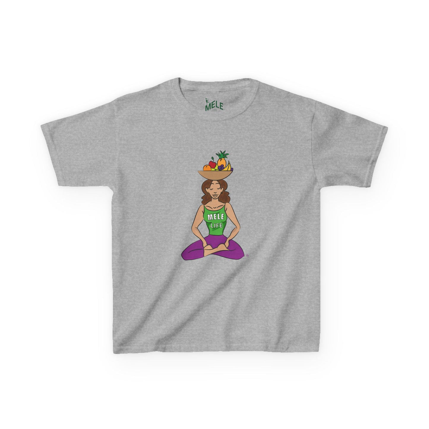 Kids Tee - Yoga Lady 1