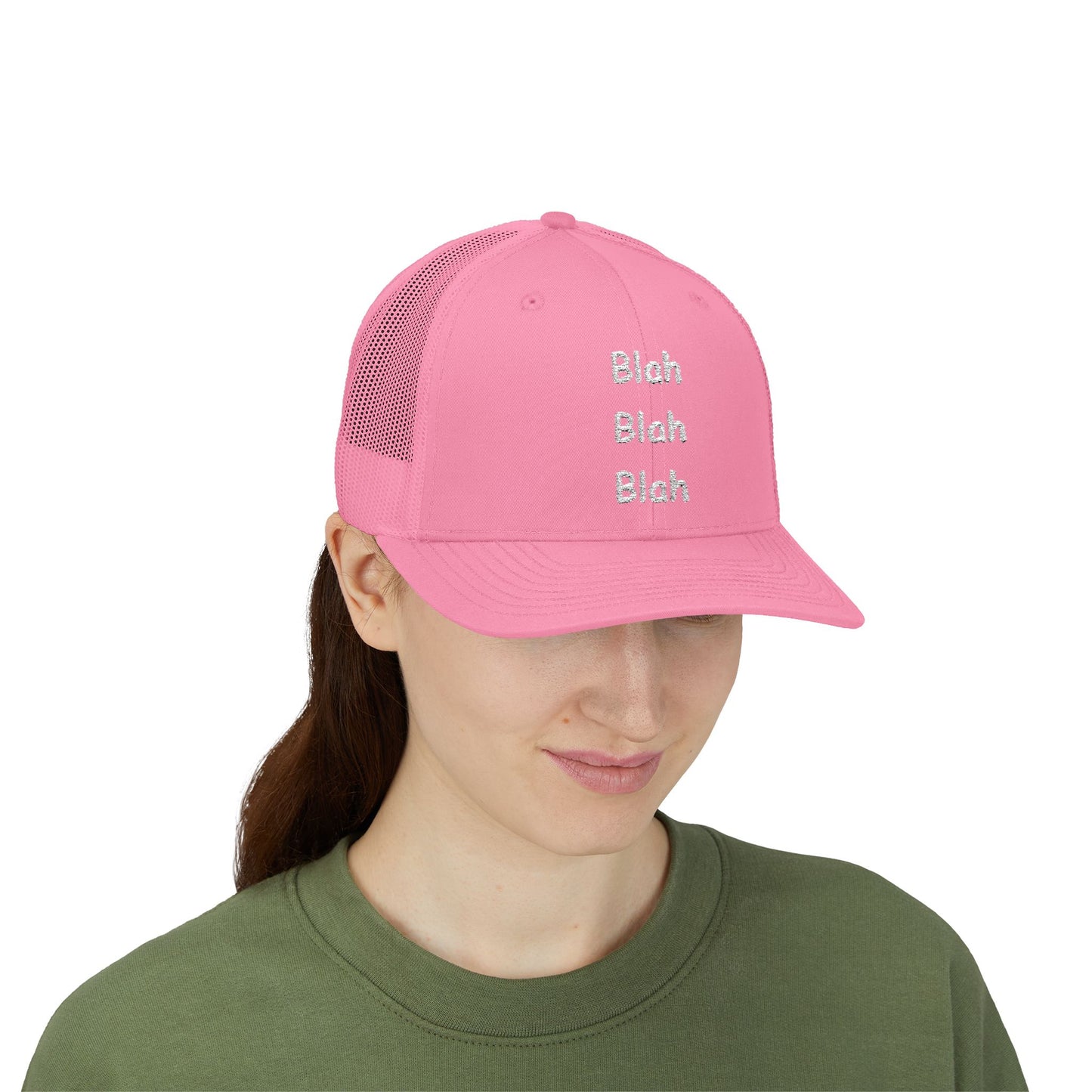 Baseball Cap (Snapback Trucker style) - Blah Blah Blah