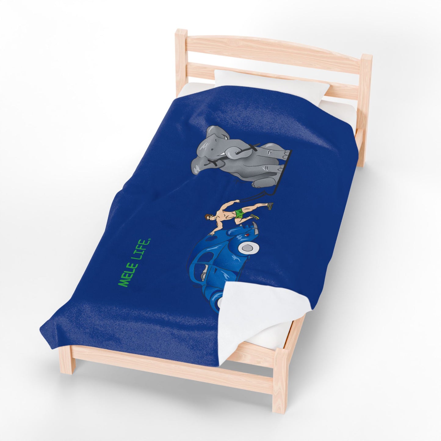 Blanket  - Strong White Man  (blue)
