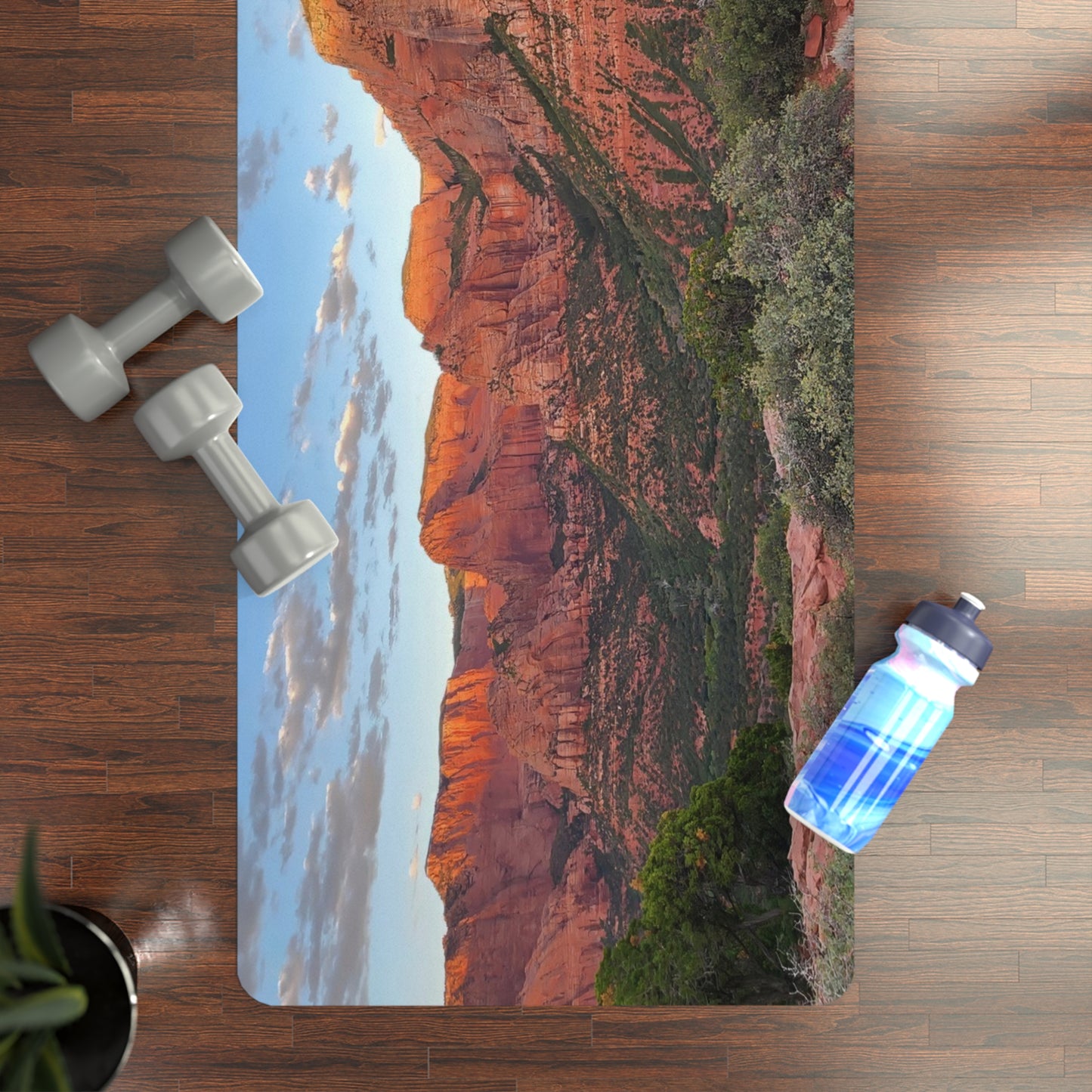 Yoga Mat - Kolob Canyons in Zion National Park