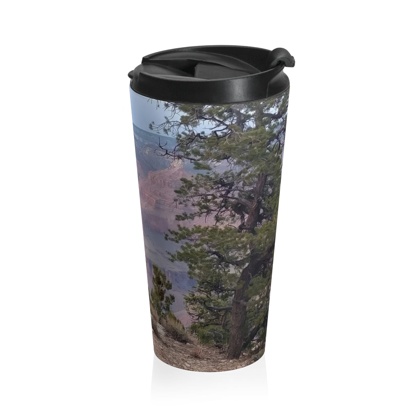 Travel Mug (15oz) - Elk at Grand Canyon