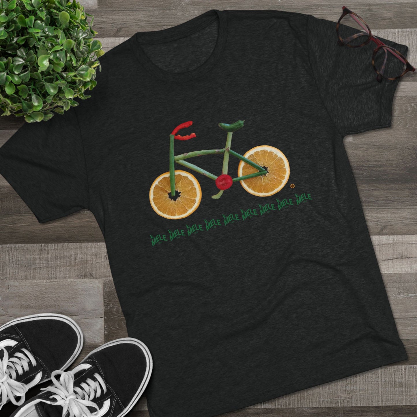 Triblend Tee (unisex) - Veggie Bike