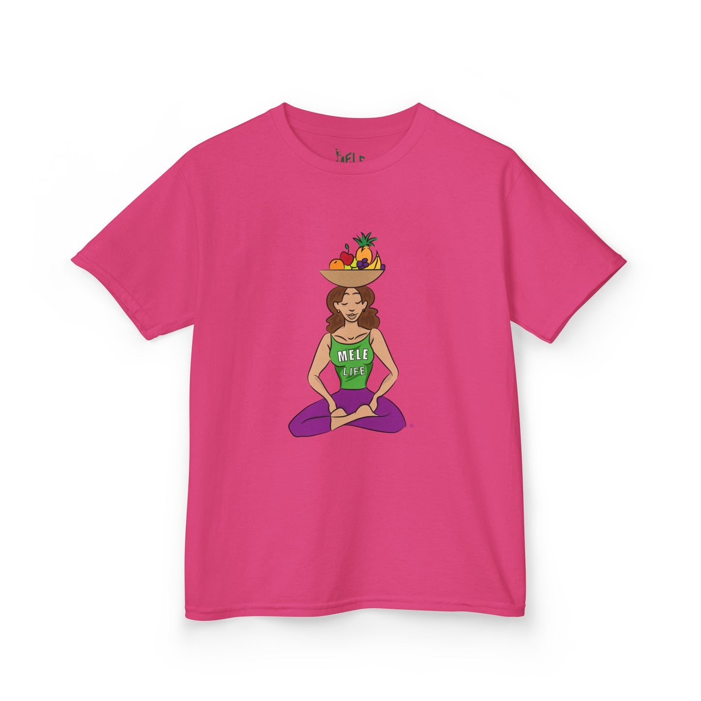 Kids Tee - Yoga Lady 1