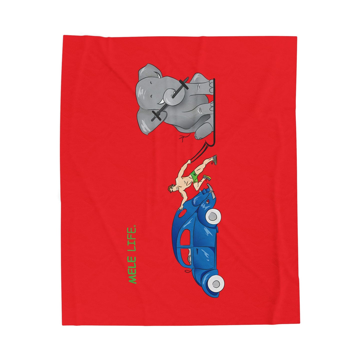 Blanket  - Strong White Man  (red)