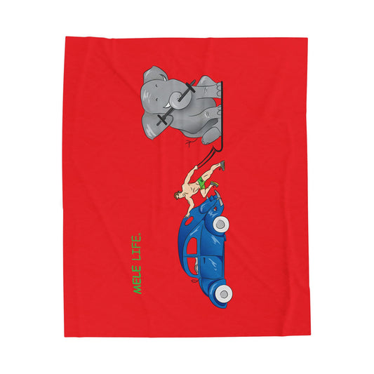 Blanket  - Strong White Man  (red)