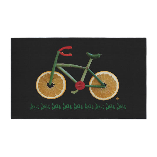 Floor Mat - Veggie Bike  (black)