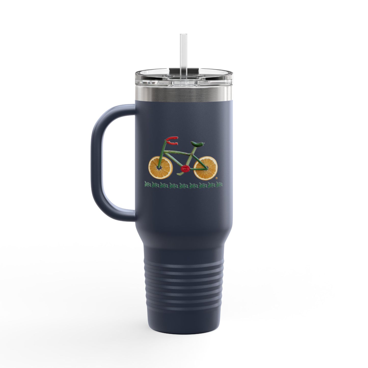 Travel Mug (40 oz) - Veggie Bike