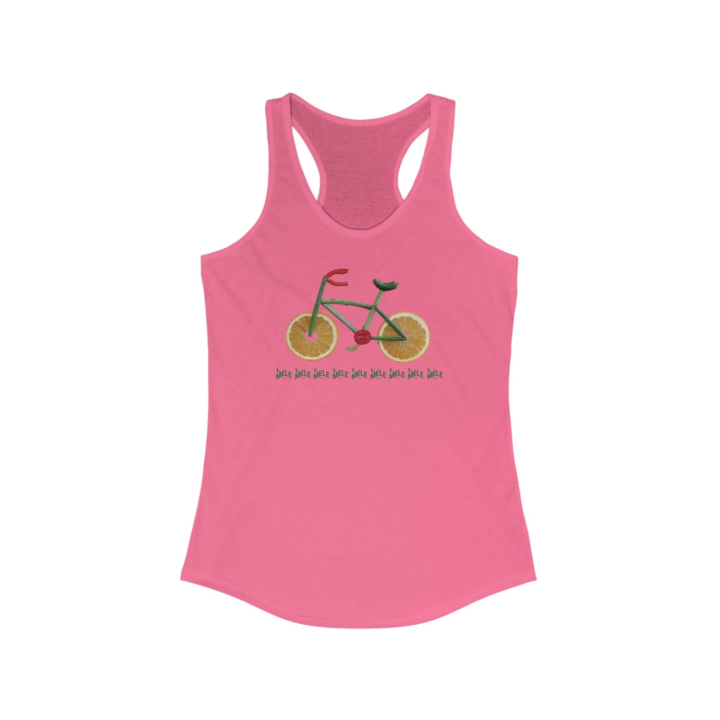 Women's Racerback Tank - Veggie Bike