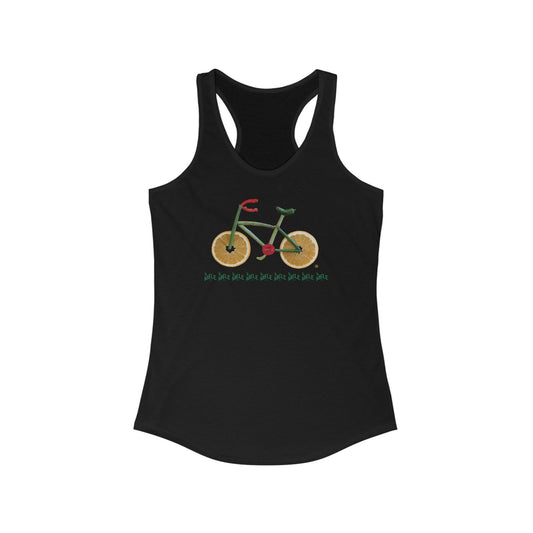 Women's Racerback Tank - Veggie Bike